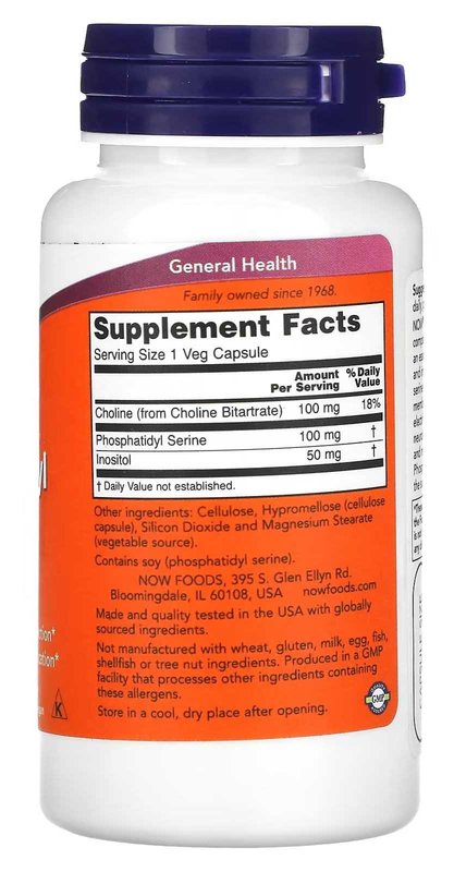 Fosfatidilserina 100 mg