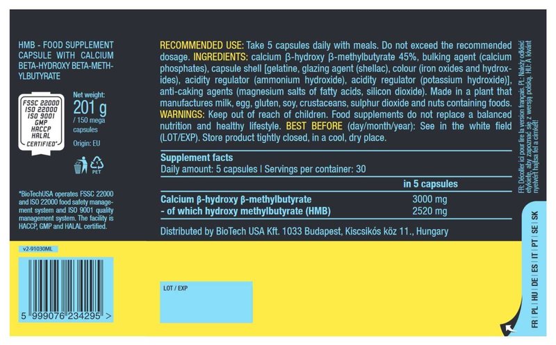 HMB 2520mg