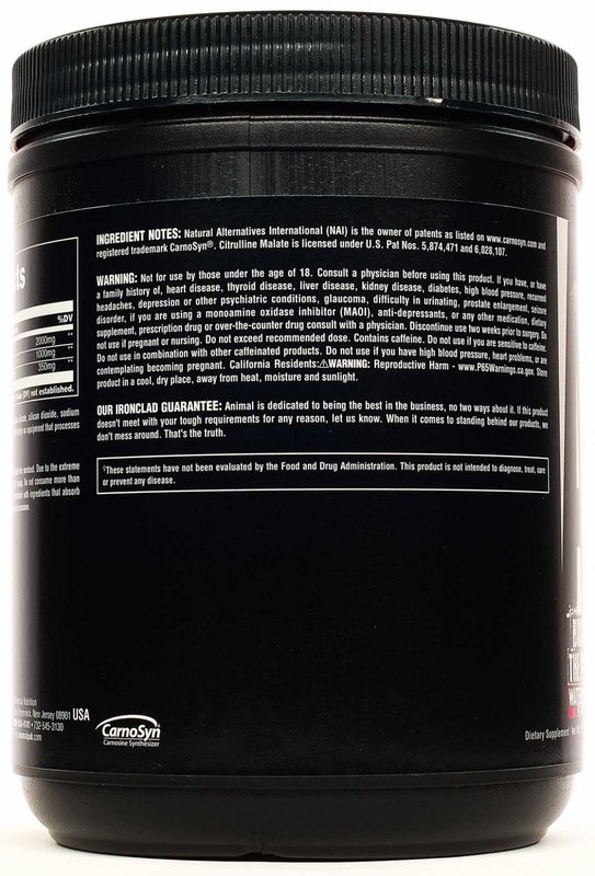 Pré-treino Fury Bring the pain