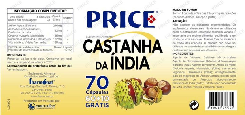 PRICE Castanha Da India