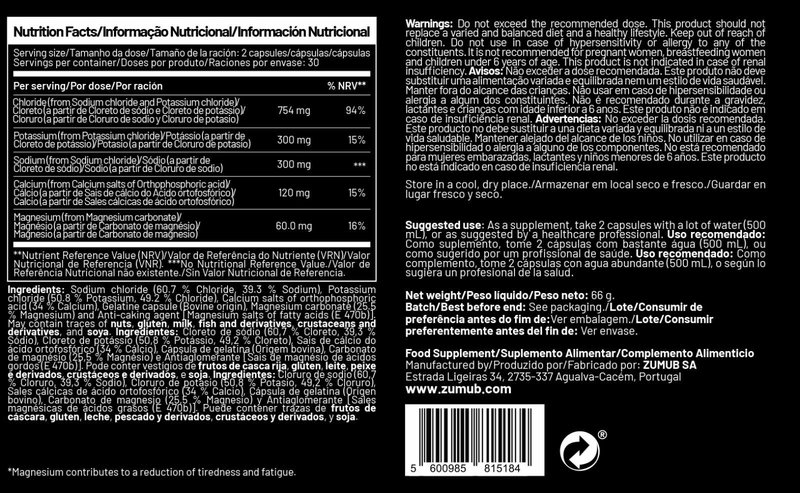 Salt Caps (Eletrólitos)